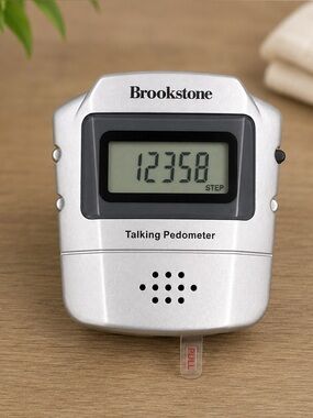 Brookstine Talking Pedometer